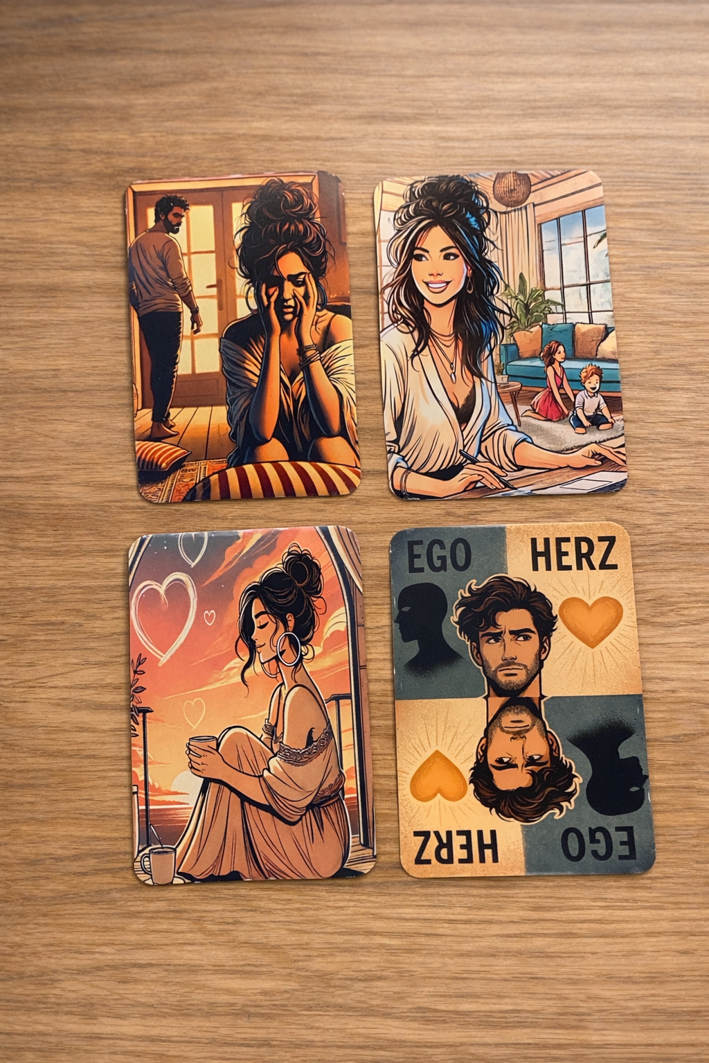 Deine Liebe und Du - Seelenliebe Kartendeck